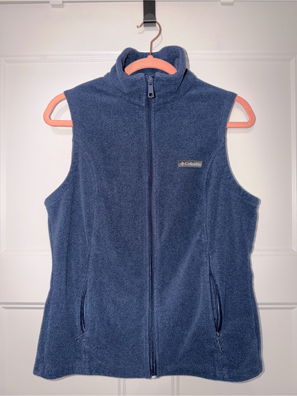 Columbia Navy Blue Fleece Vest